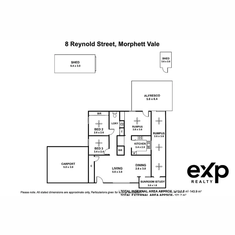Floorplan of Homely house listing, 8 Reynold Street, Morphett Vale SA 5162