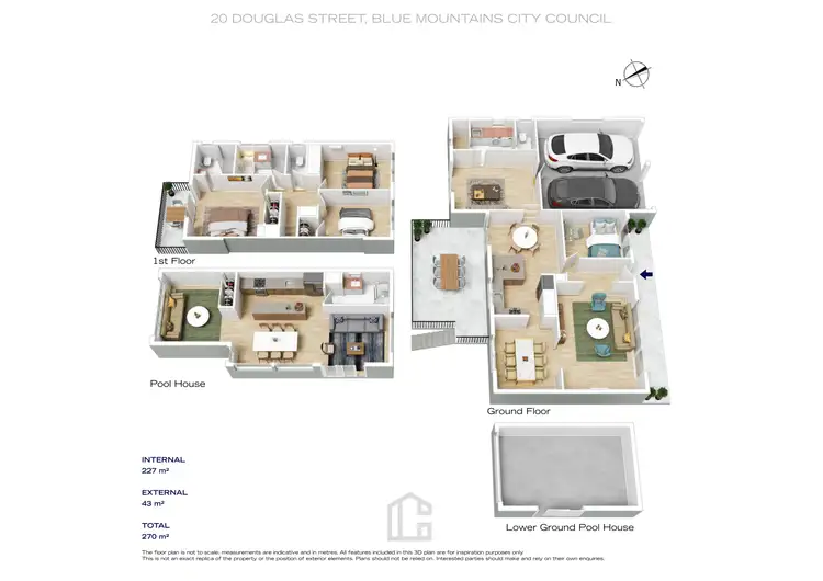 Floorplan of Homely house listing, 20 Douglas Street, Faulconbridge NSW 2776