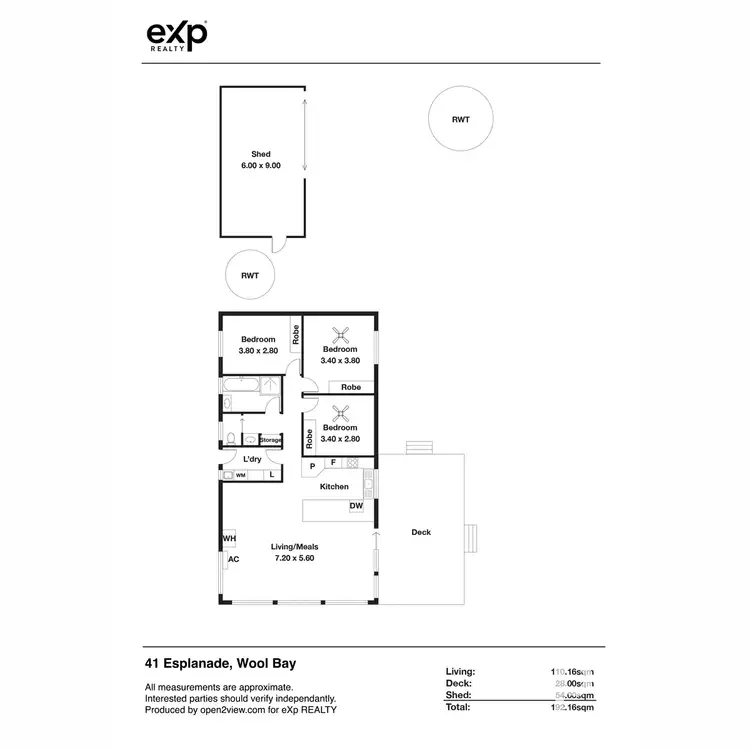 Floorplan of Homely house listing, 41 Esplanade, Wool Bay SA 5575