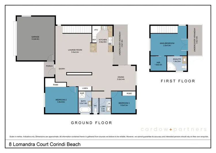 Floorplan of Homely house listing, 8 Lomandra Court, Corindi Beach NSW 2456