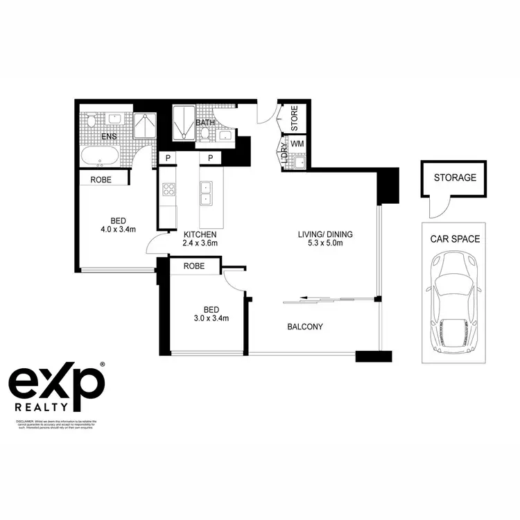Floorplan of Homely apartment listing, 3021/12 Uhrig Road, Lidcombe NSW 2141