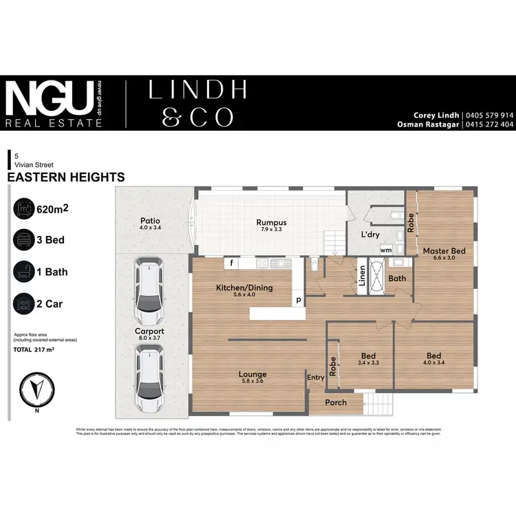 Floorplan of Homely house listing, 5 Vivian Street, Eastern Heights QLD 4305