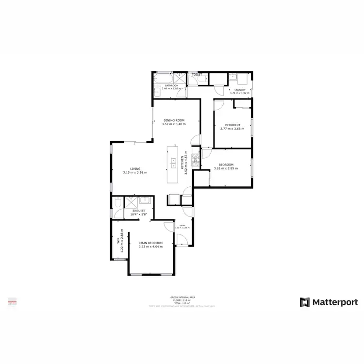 Floorplan of Homely house listing, 100 Blaxland Avenue, Two Rocks WA 6037