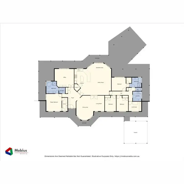 Floorplan of Homely rural property listing, 40 Victoria Circle, Greenfields WA 6210
