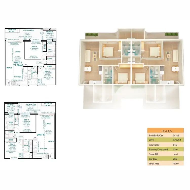 Floorplan of Homely unit listing, 4/48 Frederick Street Street, Belmont WA 6104