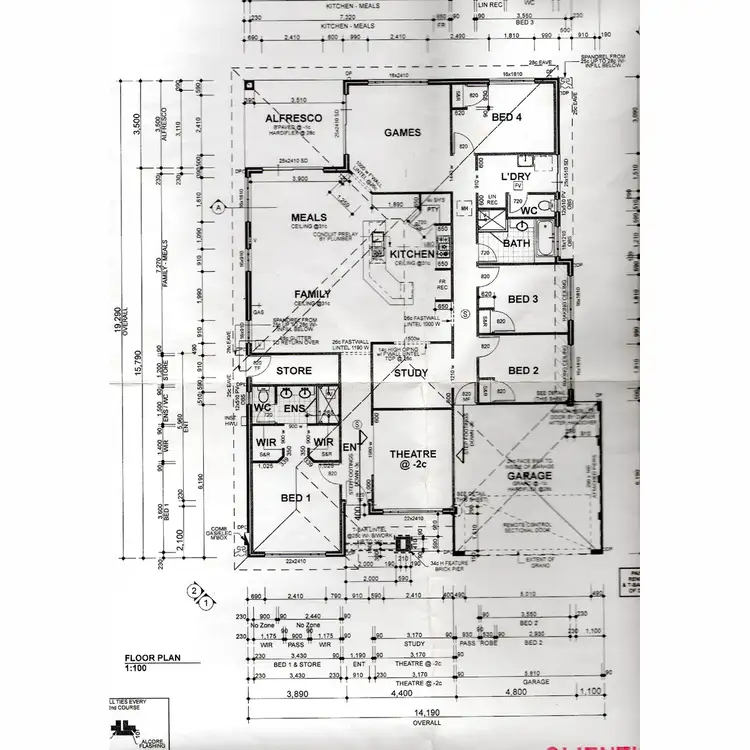 Floorplan of Homely house listing, 21 Chesstree Avenue, Alkimos WA 6038
