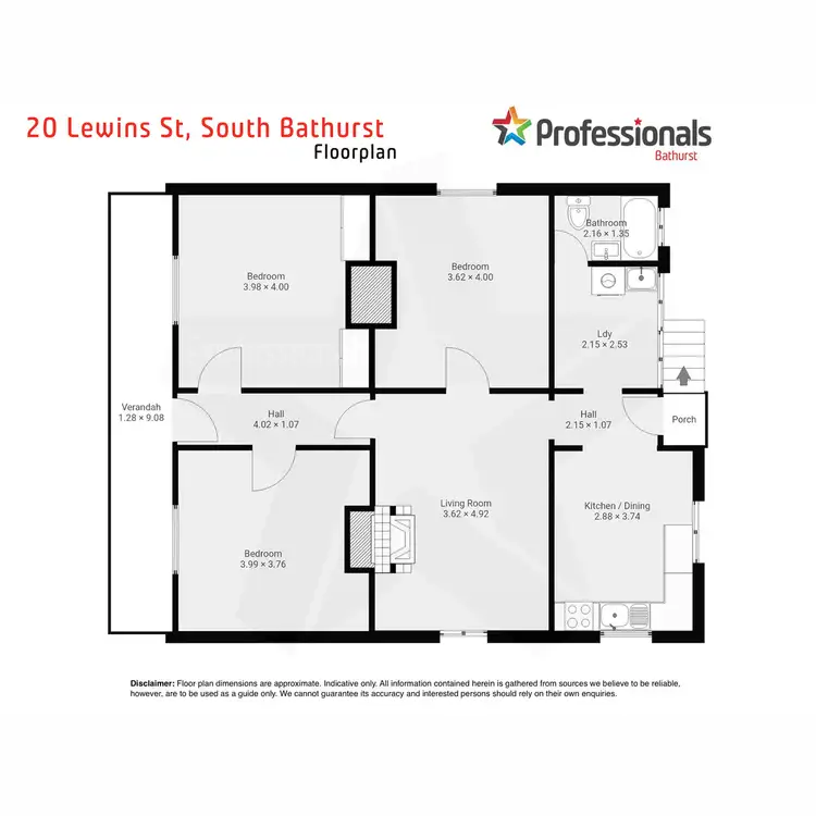 Floorplan of Homely house listing, 20 Lewins Street, South Bathurst NSW 2795