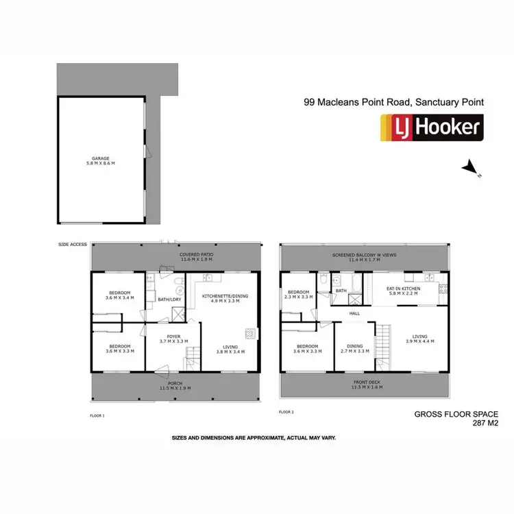 Floorplan of Homely house listing, 99 Macleans Point Road, Sanctuary Point NSW 2540