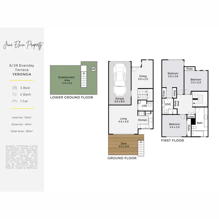 Floorplan of Homely townhouse listing, 6/29 Eversley Terrace, Yeronga QLD 4104
