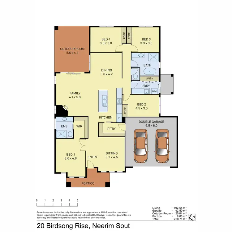 Floorplan of Homely house listing, 20 Birdsong Rise, Neerim South VIC 3831