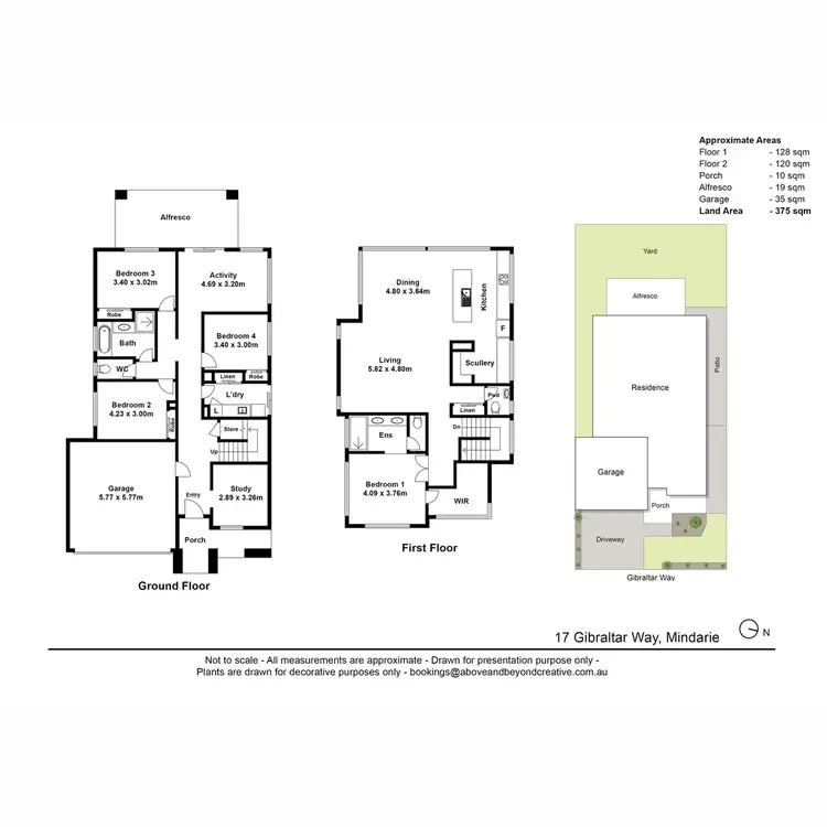 Floorplan of Homely house listing, 17 Gibraltar Way, Mindarie WA 6030