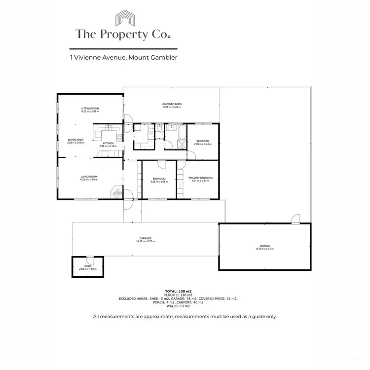 Floorplan of Homely house listing, 1 Vivienne Avenue, Mount Gambier SA 5290