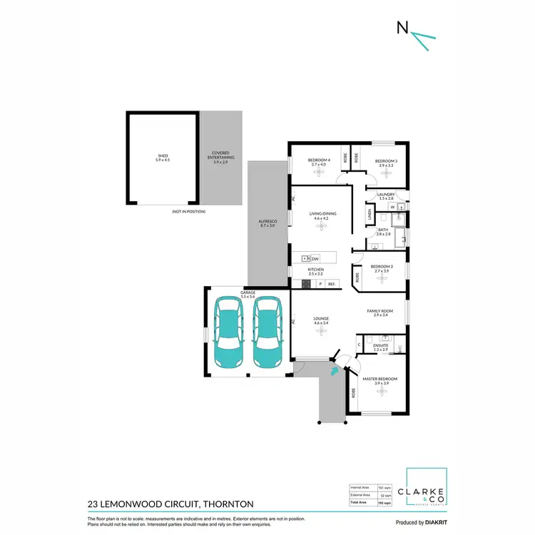 Floorplan of Homely house listing, 23 Lemonwood Circuit, Thornton NSW 2322