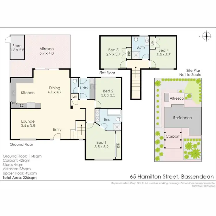 Floorplan of Homely house listing, 65 Hamilton Street, Bassendean WA 6054