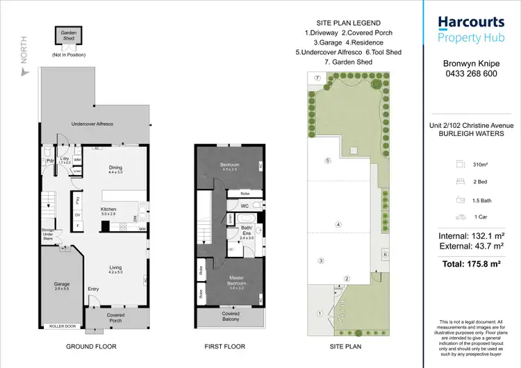 Floorplan of Homely semi-detached listing, 2/102 Christine Avenue, Burleigh Waters QLD 4220