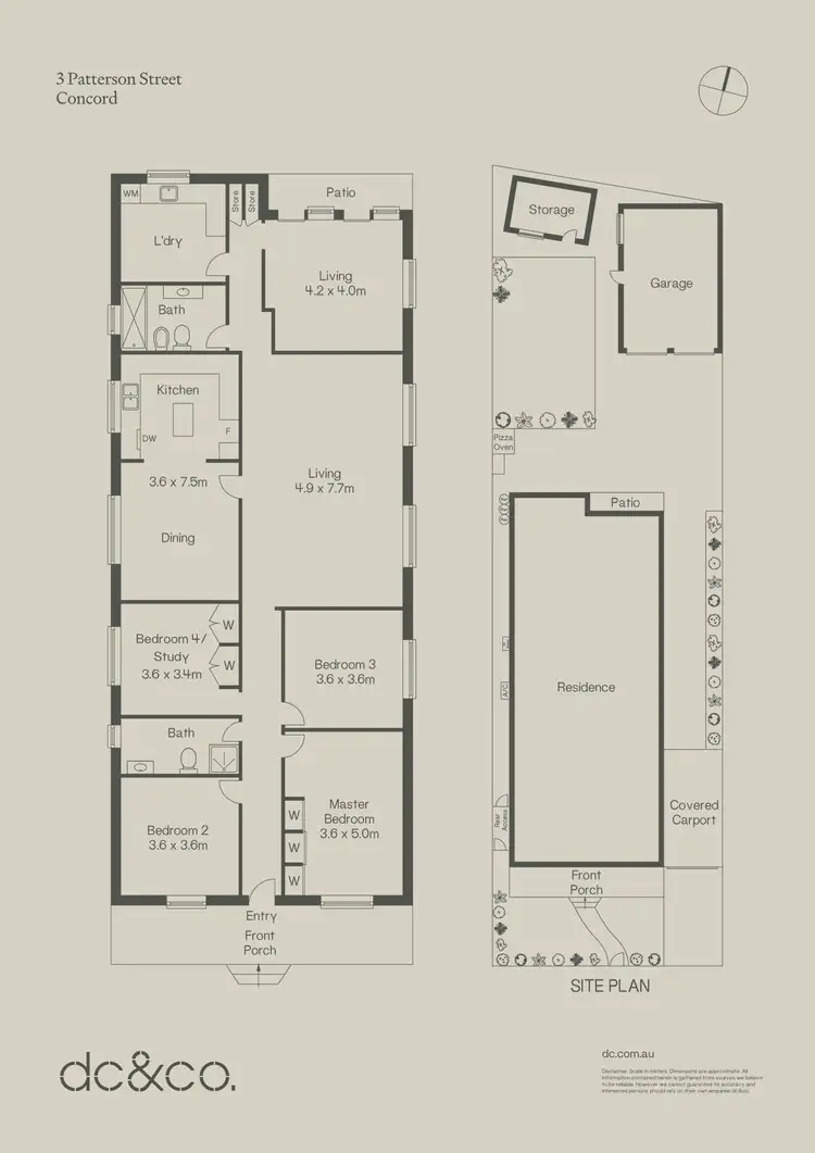 Floorplan of Homely house listing, 3 Patterson Street, Concord NSW 2137