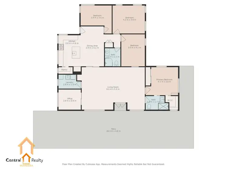 Floorplan of Homely house listing, 24 Abbott Street, Mareeba QLD 4880