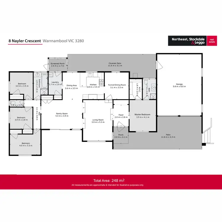 Floorplan of Homely house listing, 8 Nayler Crescent, Warrnambool VIC 3280