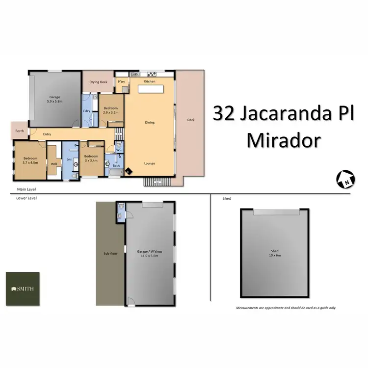 Floorplan of Homely house listing, 32 Jacaranda Place, Merimbula NSW 2548