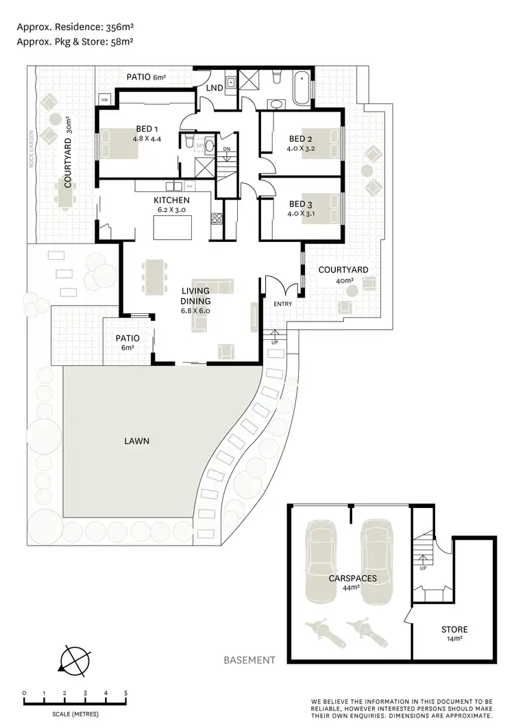 Floorplan of Homely villa listing, 1/14 Kemp Street, Tennyson Point NSW 2111