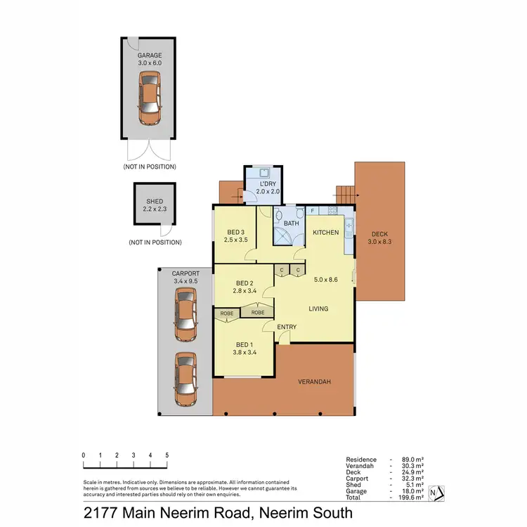 Floorplan of Homely house listing, 2177 Main Neerim Road, Neerim South VIC 3831