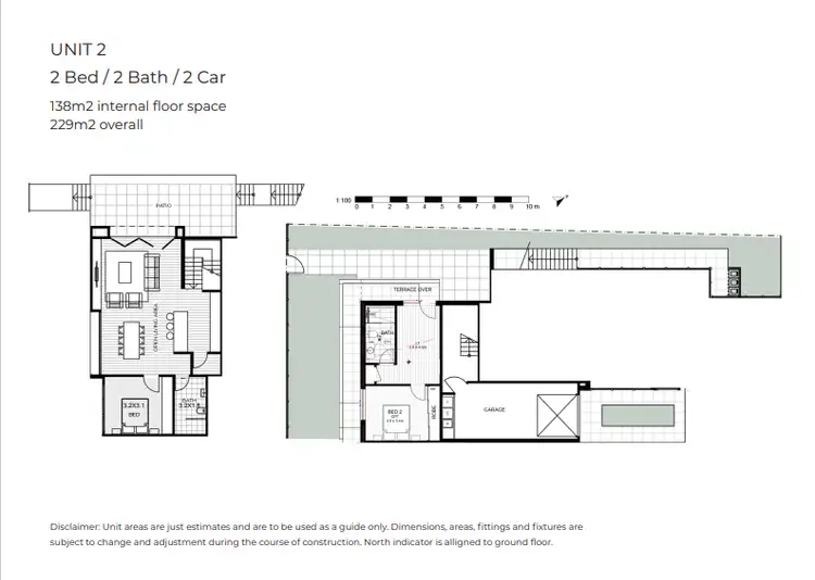 Floorplan of Homely townhouse listing, 2/2 Dora Street, Katoomba NSW 2780