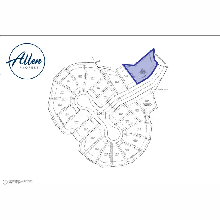 Floorplan of Homely land listing, 1 Attunga Way, Toogoom QLD 4655