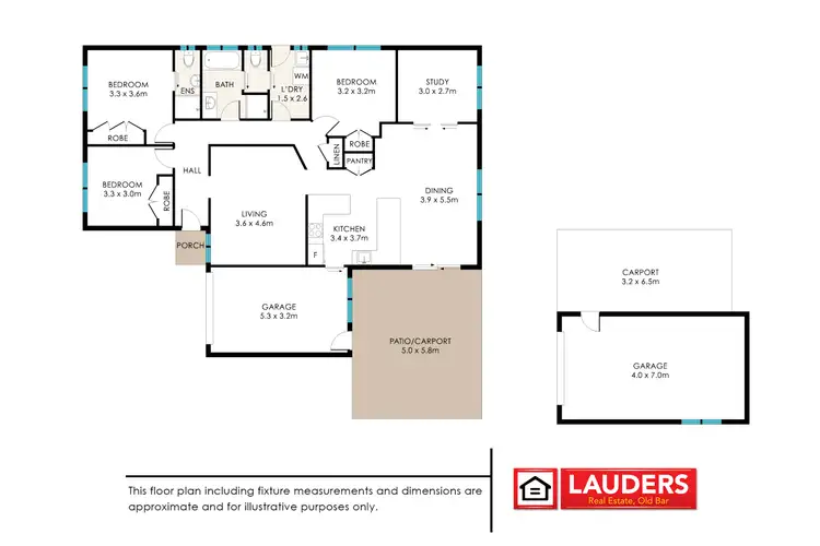 Floorplan of Homely house listing, 39 Clerke Street, Old Bar NSW 2430