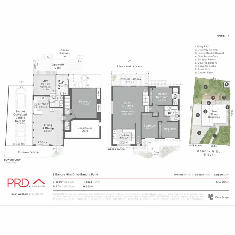 Floorplan of Homely house listing, 8 Banora Hills Drive, Banora Point NSW 2486