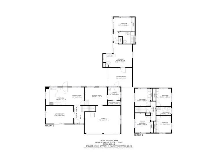 Floorplan of Homely house listing, 42 Takalvan Street, Svensson Heights QLD 4670