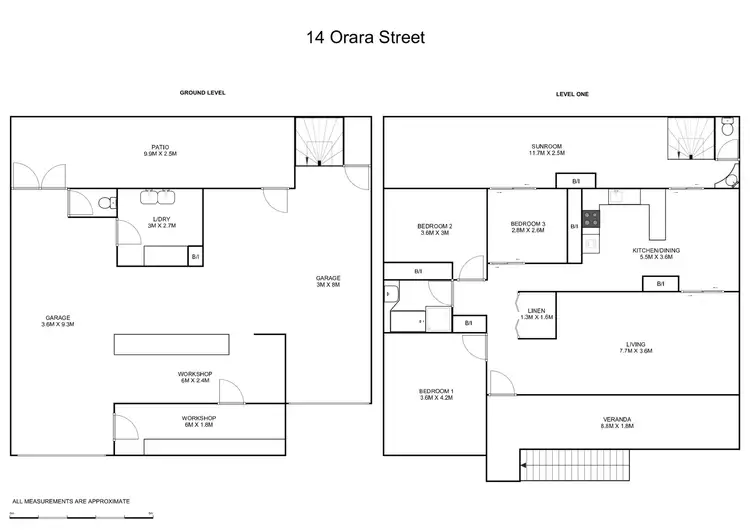 Floorplan of Homely house listing, 14 Orara Street, Grafton NSW 2460