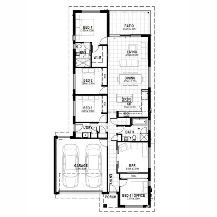 Floorplan of Homely house listing, 46 McConnell Esplanade, Strathpine QLD 4500