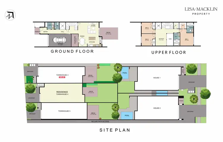 Floorplan of Homely townhouse listing, Address available on request