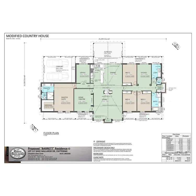 Floorplan of Homely house listing, 43 Wallaroo Drive, Chittering WA 6084