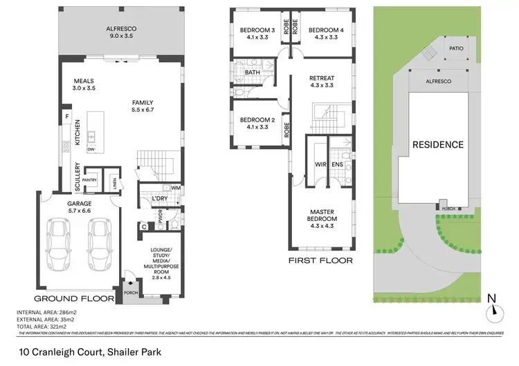 Floorplan of Homely house listing, 10 Cranleigh Court, Shailer Park QLD 4128