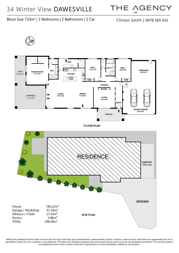 Floorplan of Homely house listing, 34 Winter View, Dawesville WA 6211