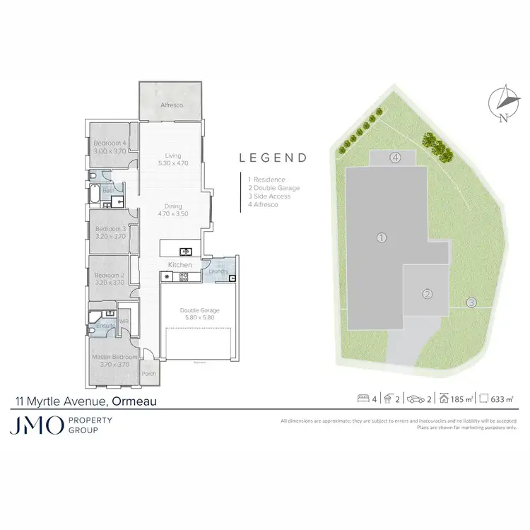 Floorplan of Homely house listing, 11 Myrtle Avenue, Ormeau QLD 4208