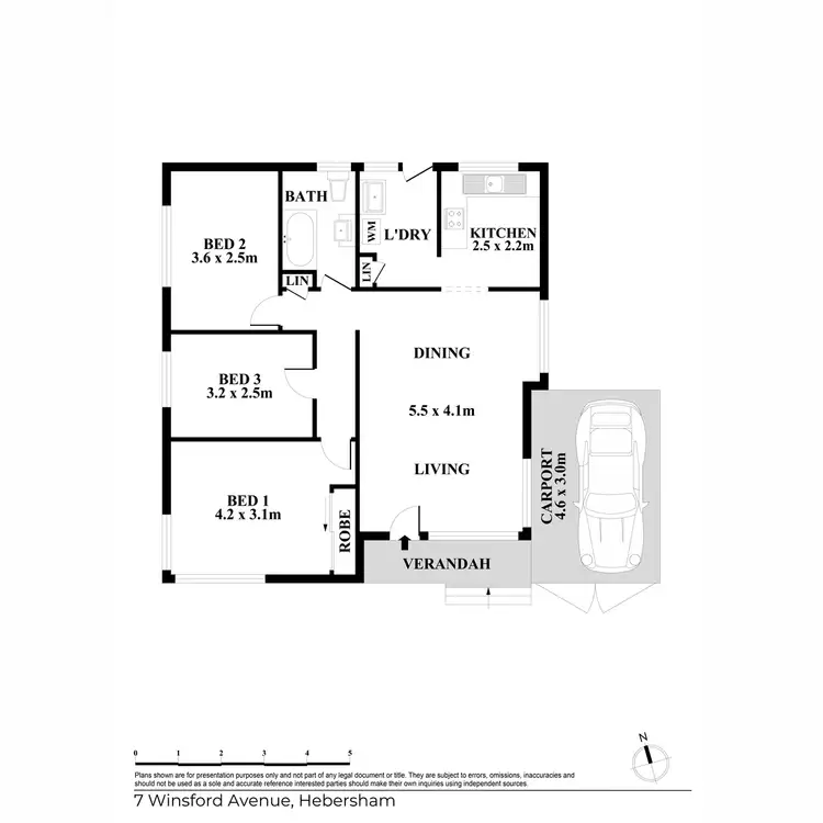 Floorplan of Homely house listing, 7 Winsford Avenue, Hebersham NSW 2770