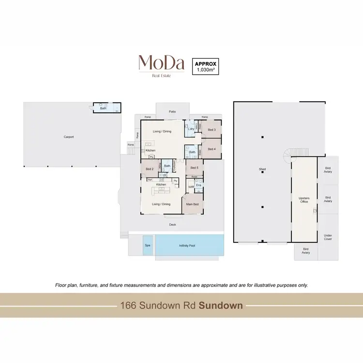 Floorplan of Homely house listing, 166 Sundown Road, Sundown QLD 4860