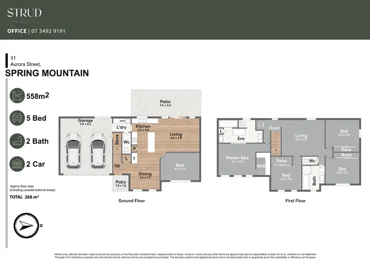 Floorplan of Homely house listing, 31 Aurora Street, Spring Mountain QLD 4300