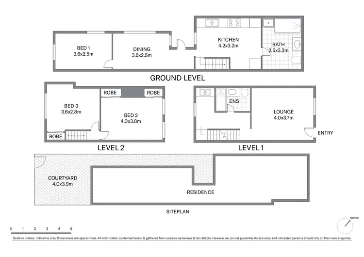 Floorplan of Homely terrace listing, 45 Kent Street, Millers Point NSW 2000