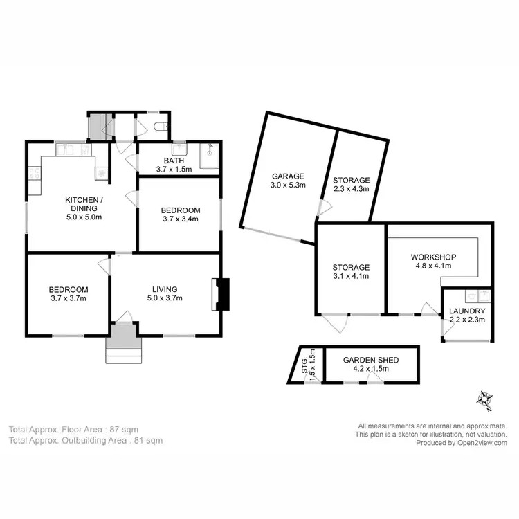 Floorplan of Homely house listing, 2 Racecourse Road, Brighton TAS 7030