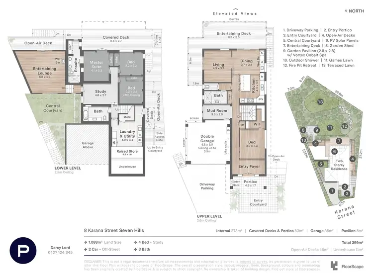 Floorplan of Homely house listing, 8 Karana Street, Seven Hills QLD 4170