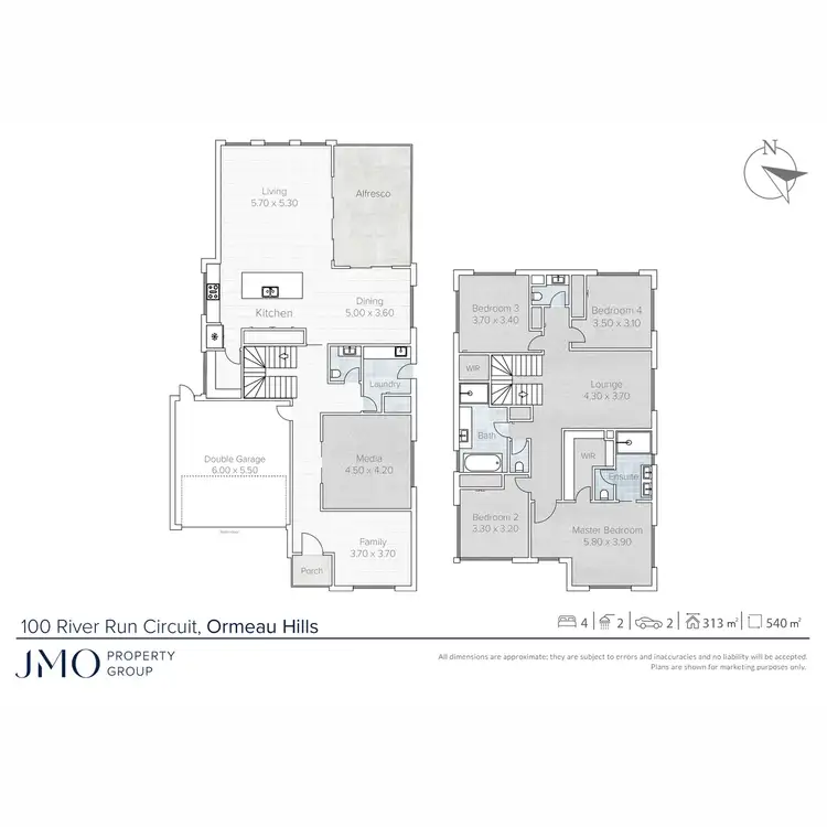 Floorplan of Homely house listing, 100 River Run Circuit, Ormeau Hills QLD 4208