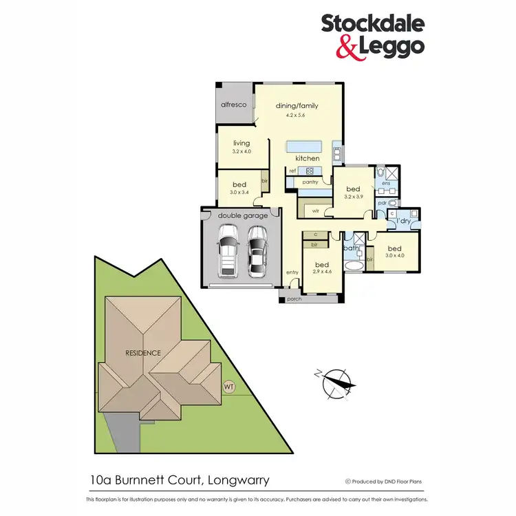 Floorplan of Homely house listing, 10A Burnnett Court, Longwarry VIC 3816