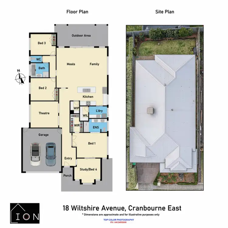 Floorplan of Homely house listing, 18 Wiltshire Avenue, Cranbourne East VIC 3977