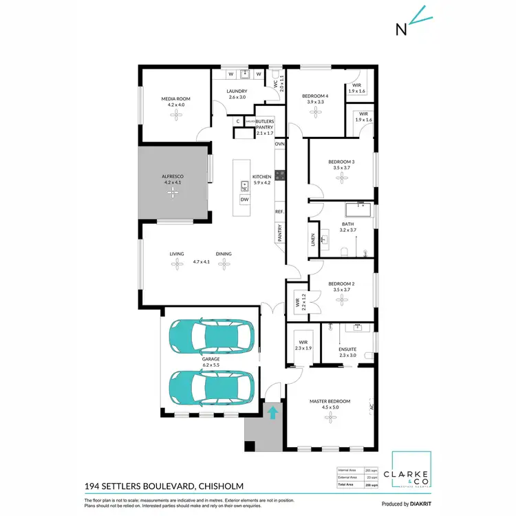 Floorplan of Homely house listing, 194 Settlers Boulevard, Chisholm NSW 2322