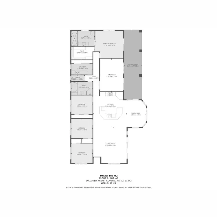 Floorplan of Homely house listing, 104 Bally Keel Road, Alligator Creek QLD 4740