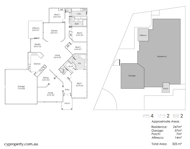 Floorplan of Homely house listing, 28 Curedale Mews, Bull Creek WA 6149