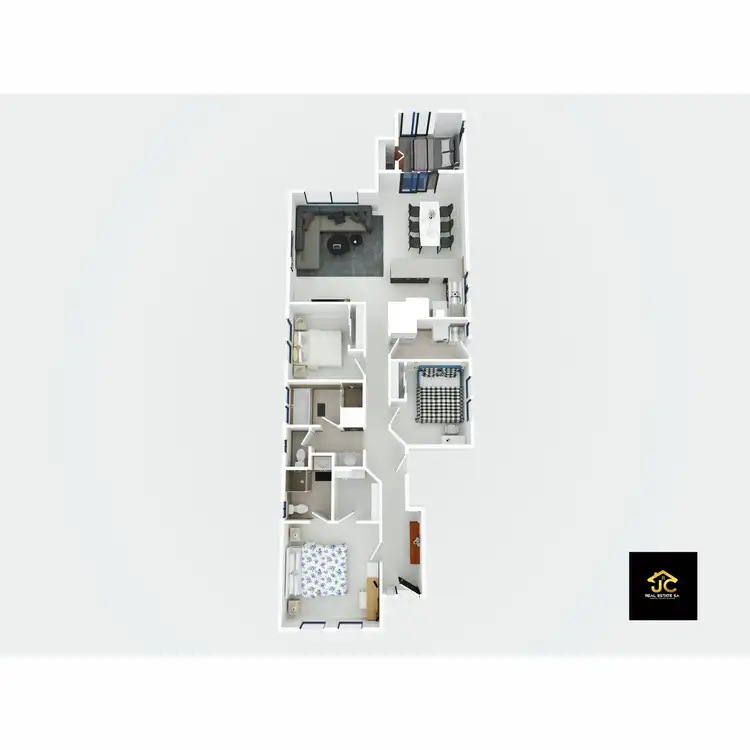 Floorplan of Homely house listing, 34 Royal Palm Drive, Parafield Gardens SA 5107